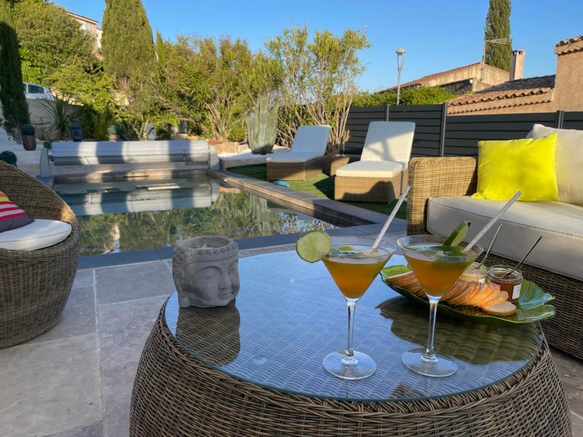 Casa Amor & Spa, Appartement Suite Jacuzzi & Piscine Chauffee Montfort-sur-Argens Экстерьер фото
